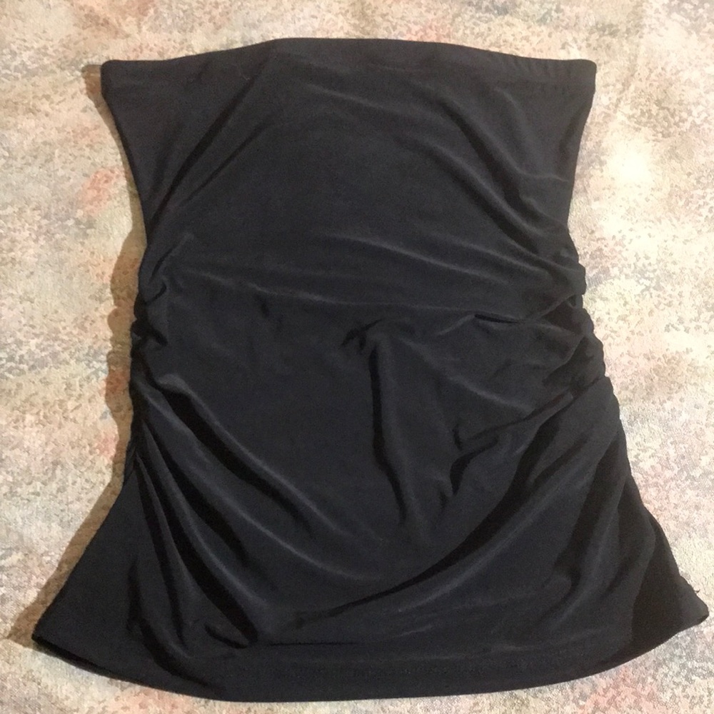 ARDEN B black xs strapless tube top